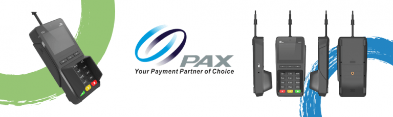 PAX Q25 - Pinpad retail en monétique intégrée USB/RJ45