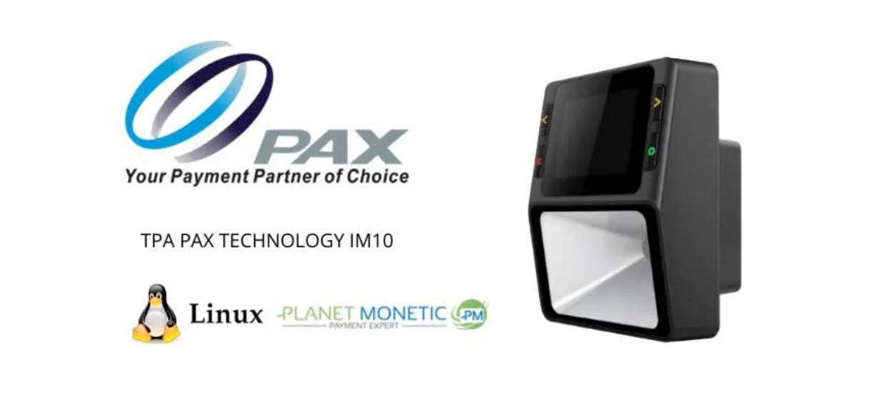 Terminal pour automate linux Pax Technology IM10