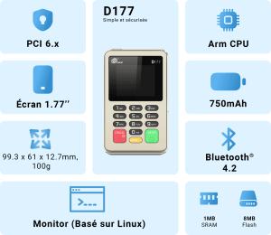 Pax D177 mpos
