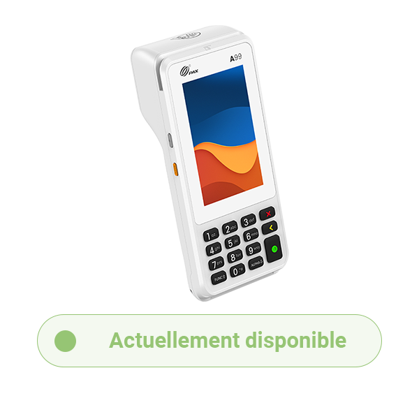 PAX A99 - TPE portable Android fonctionnant avec une eSIM