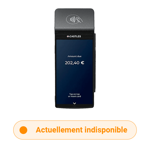 Terminal bancaire portable Castles Technology S1F2